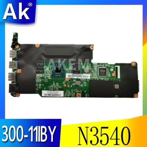 Akemy Mainboard for Lenovo Flex 3-1120 Yoga 300-11IBY laptop motherboard 80LX 80M0 CPU:N3540 RAM:4GB