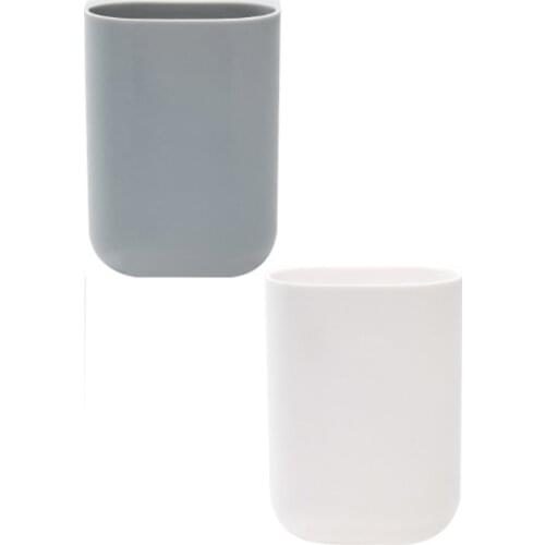 Desktop Pen Holder Pasteable Hanging Storage Box Case Office School Desk Pencil Y3NC