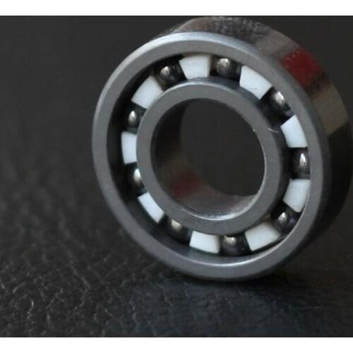 6802 Full Ceramic Ball Bearing 15x24x5 Bearing Si3N4 Silicon Nitride