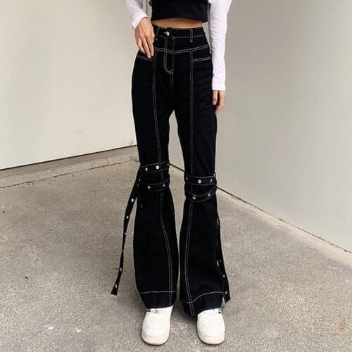 Женские джинсы клеш Pontallon China At AliExpress