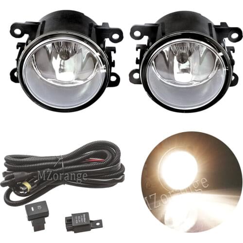 Fog Lights for Mitsubishi Outlander L200 Pajero Grandis Galant 2003-2015 LED Fog Light Halogen Front Bumper Driving Fog Lamp