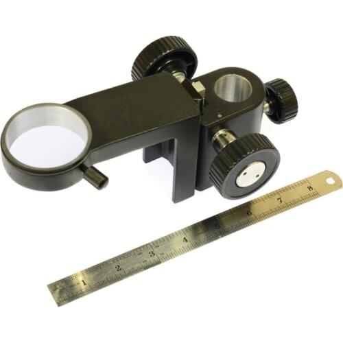 50mm 25mm Adjustable Zoom Focus Bracket Single Cylinder Digital Microscope Focus support Holder for industrial camera XDC-10A