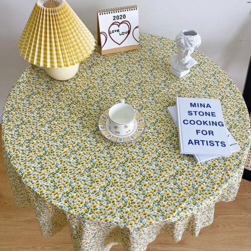 Hot 1PC Jacquard Tablecloth Tablecloth Party Weddings Picnic Cloth Floral Tea Table Tablecloth Room Decoration Background Cloth