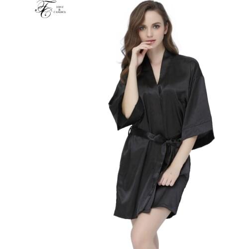 Tony & Candice Women's Satin Robes
