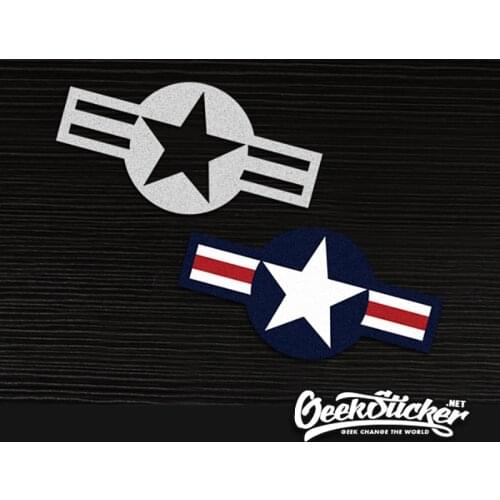 Waterproof Reflective 2type Car Styling Door Reflective US Air Force Vinyl Sticker for Jeep Cherokee Wrangler Renegade