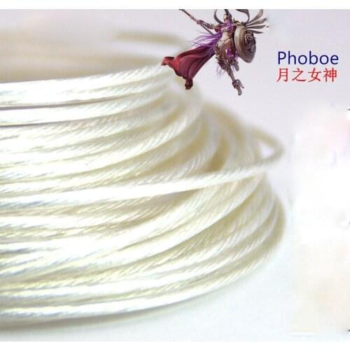 1m Diy earphone cable High purity crystal copper 30-core DIY fever line (diameter: 0.62mm)