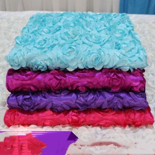 3D Rose Carpet Wedding Decoration Welcome Area Check-in Tablecloths T-stage background veilsChristmas decorations