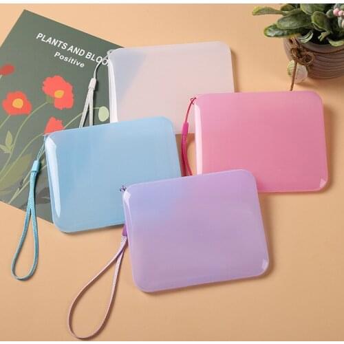 Spot Translucent Mask Storage Box Portable Translucent Mask with rope holder for outdoor travel 4PCS