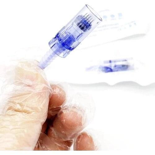 Electric Derma Pen A6 Needle 50PCS 9/ 12/36/42/ Nano Cartridges Bayonet For Ultima A6 /M7 Tattoo Micro Needles 10/50/100 Pcs