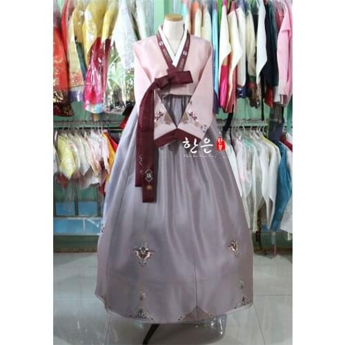 Korean Hanbok Korea Imported FabricMother Hanbok Korean Traditional Clothing korean fashion clothing