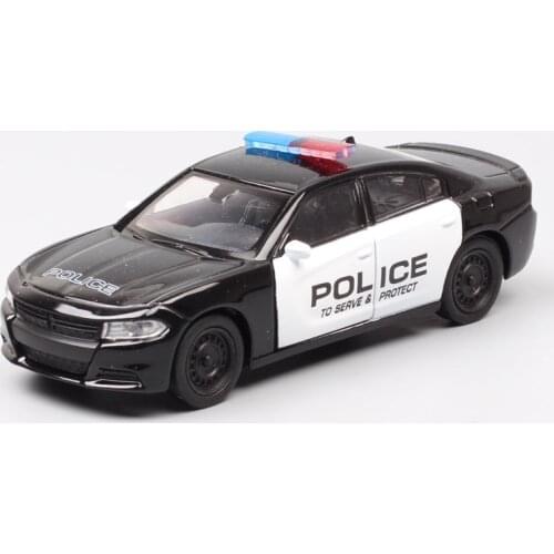 1:36 small welly Scale 2016 dodge charger R/T vehicle metal diecast pull back muscle car police model toy Replicas for baby boys