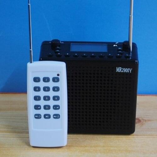 MR2900 Portable Loudspeaker High-Power Entertainment Audio Amplifier Remote Control Loudspeaker Easy to Operate