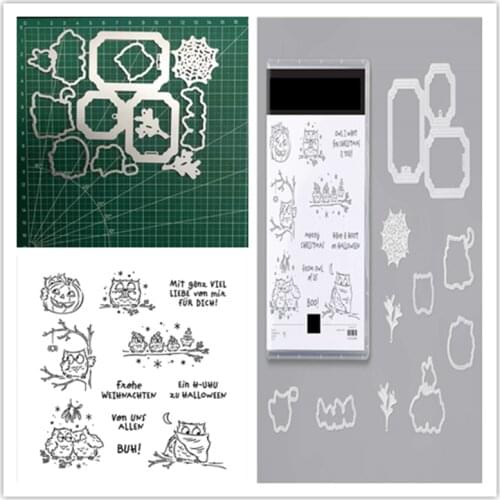Christmas Metal Cutting Dies 2021 Clear Stamps and Dies Scrapbooking New Arrival Metal Die Cutters for ScrapbookingStamping