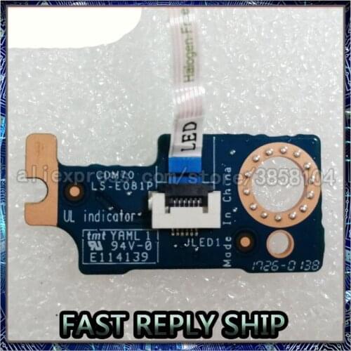 SHELI Dell Latitude 5480 LED light panel CDM70 ls-e081p FW84H