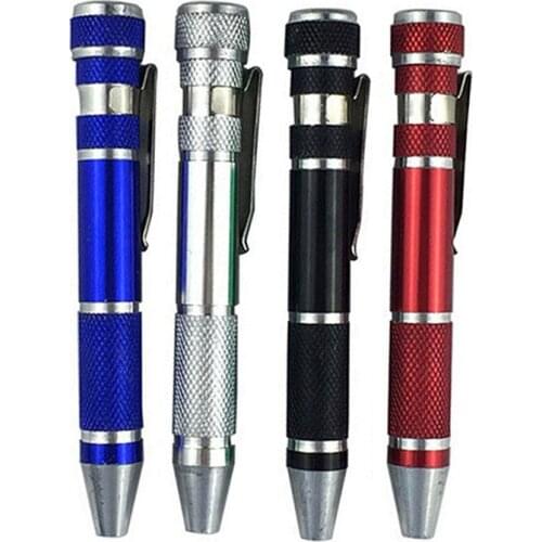 Brand new Portable precision screwdriver set alloy steel 8 in 1 screwdriver set Multi-Tool Screw Driver for Mobile phone Repair