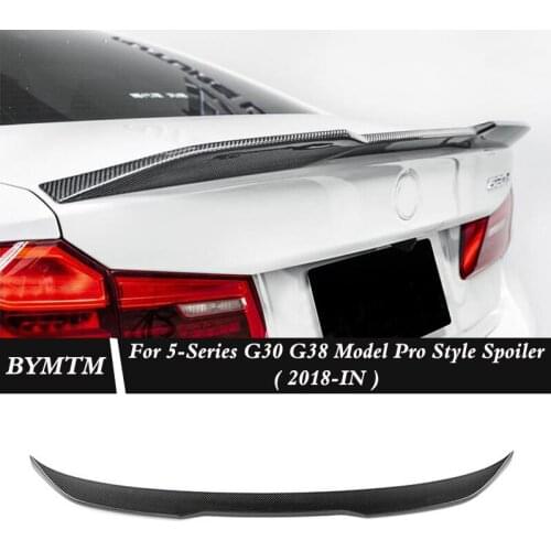 Pro Style Carbon fiber Spoiler For BMW 5 Series G30 G38 525i 530i 540i Le F90 M5