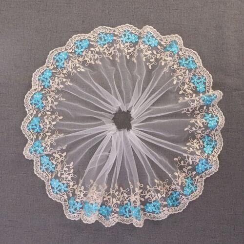 20Yards Exquisite Fabric Wedding Embroidered Diy Handmade Patchwork Lace Trim Ribbon For Sewing Supplies Craft Free Shipping