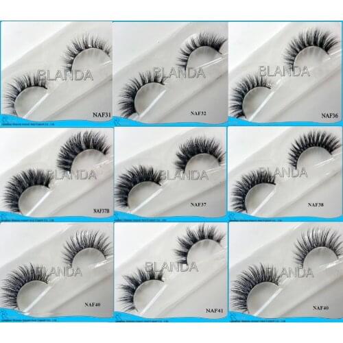 UPS FreeShipping 200pair/lot Mink Eyelashes 3D Mink Hair Lashes Wholesale 100% Real Mink Fur Handmade Crossing Lashes Thick Lash