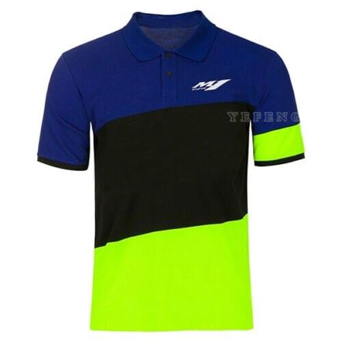 2021 Blue Green Motorcycle Racing Motorbike Motocross Moto For Yamaha Riding Clothing Men Clothes Driving T shirt