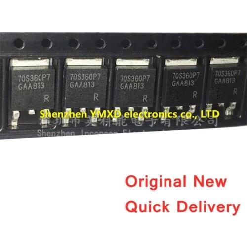 5PCS/LOT New IPD70R360P7S 70S360P7 TO-252 MOS Field Effect Tube n-channel 700V 34A
