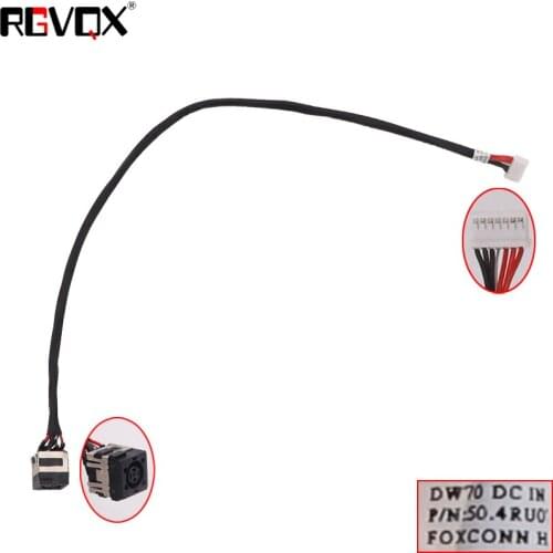 5pcs/lot New PJ095 DC Jack Cable for DELL Latitude E6400 E6500(with cable) DC Connector Laptop Socket Power Replacement