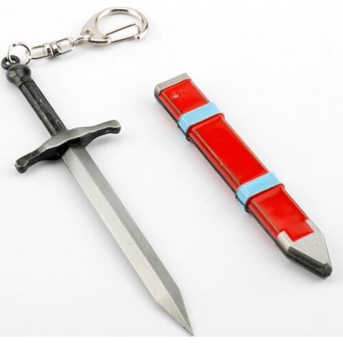 Anime Torankusu Trunks Sword Weapon Keychain 3D 1-7 Stars PVC Keyring Charm Key Chains Cosplay Gifts