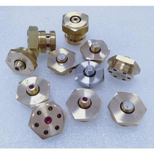 WEDM Parts Water Nozzle 0.192/0.195mm Jet Panel Ruby Wire Guide Water Spray Cooling Plate for Medium Speed Wire Cut Machine