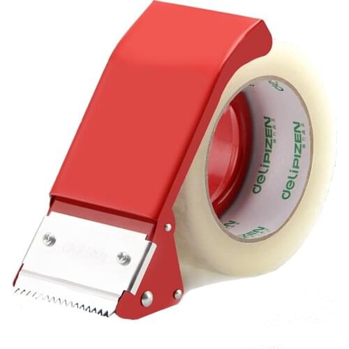 60mm Metal Tape Dispenser Tape Cutter Packing Sealing Dispenser Metal Handheld Metallic Packaging Parcel Gun Random Color