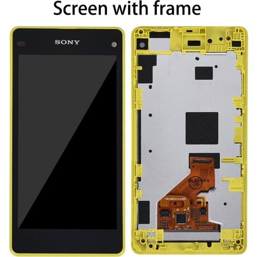 Original 4.3'' LCD for SONY Xperia Z1 Compact Display Touch Screen Digiziter For SONY Xperia Z1 Compact Display D5503 M51w