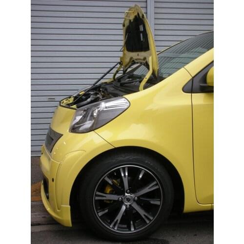 For 2008-2016 Toyota iQ KGJ10/NGJ10/NUJ10 Front Hood Bonnet Modify Gas Struts Carbon Fiber Spring Damper Lift Support Absorber