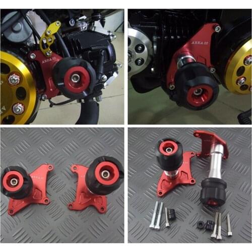 For HONDA Grom MSX125 MSX125SF Engine Crash Protectors Motorcycle CNC Engine Crash Protectors