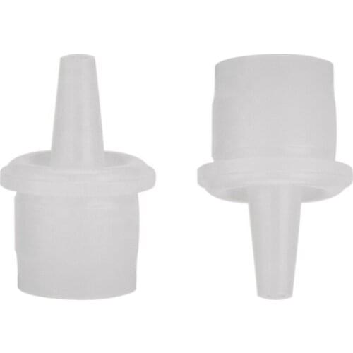 10pcs Eyelash Glue Bottle Nozzle Glue Bottle Plug Eyelash Extension Glue Accessory Gum Replacement Bottle Mouth Makeup Tools