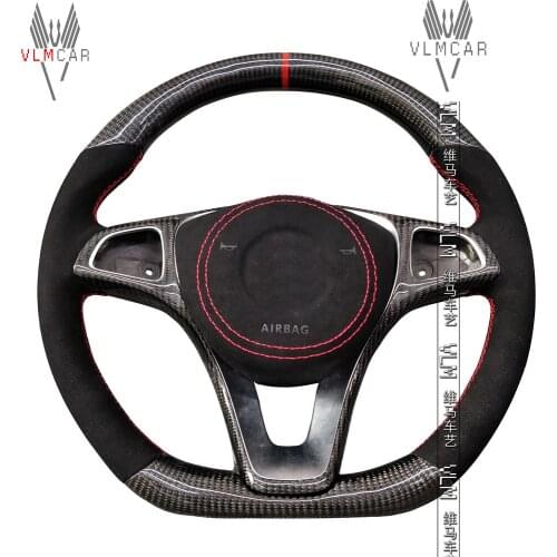 Private custom carbon fiber steering wheel for C-class W204 E-class W212