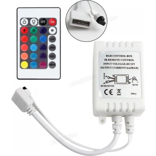 Infrared Controller RGB LED Strip 24 Keys IR Remote Controller New