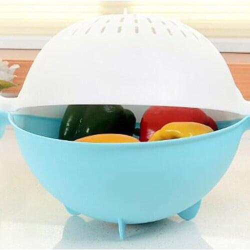 Baskets Microwave Dish Cover wash rice sieve Silicone kitchen drain basket washing vegetables&fruit baskets dish cover 9