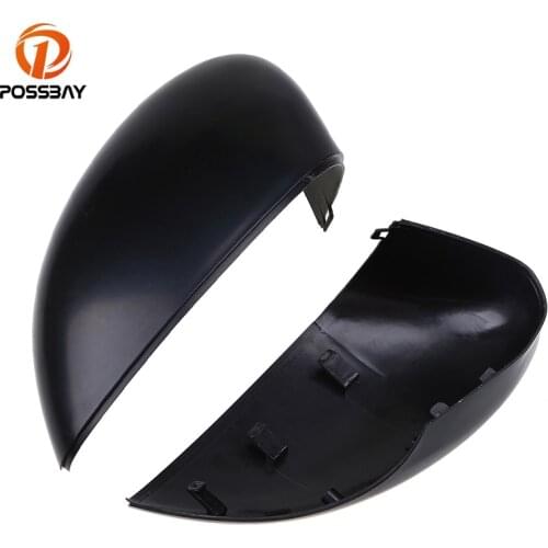 Car Side Rearview Mirror Covers Door View Mirror Protection Cap Replacement Parts for Ford Fiesta Sedan W/ SIGNAL LAMP 2011-2017