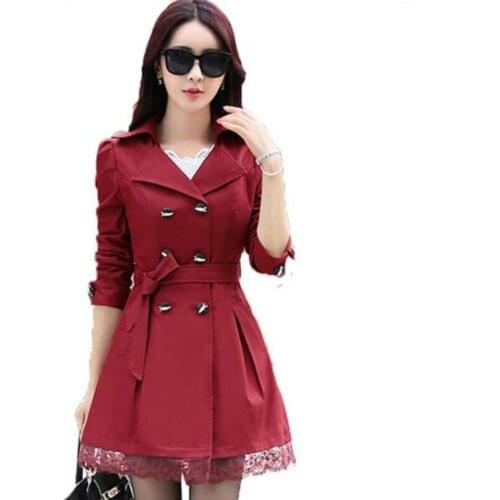 Женские длинные плащи MLUOLANC China At AliExpress