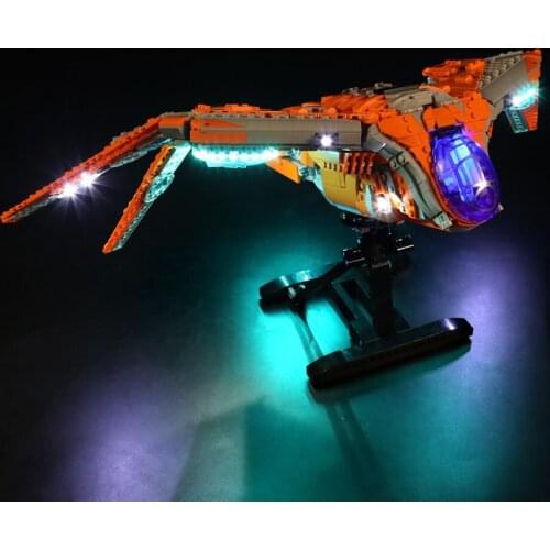 Vonado LED Lighting Set for 76193 The Guardians Ship Collectible Model Toy Light Kit, Not Included the Building Block