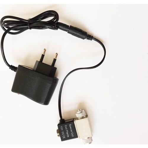 New CO2 solenoid valve AC100-240V input voltage single head double head solenoid valve Universal EditionDC12V