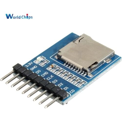 Micro SD Storage Board TF Card Reader Memory Shield Module 9Pin SPI Interface SD Storage Expansion Module DIY Kit