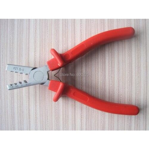 PZ 1.5-6 Germany Style Small Crimping Pliers for cable ferrules,cable-end sleeves crimping tools