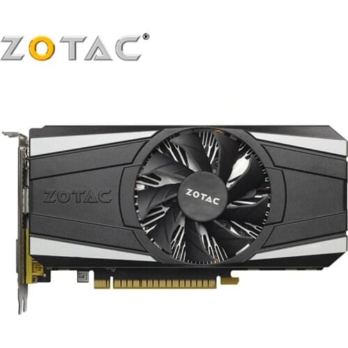ZOTAC Original GTX 1050 2GD5 GPU Video Card 128Bit GP107 GTX1050 2GB GDDR5 Graphics Cards For NVIDIA Map Geforce GTX 1050 PCI-E