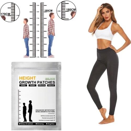 8 pcs Rich in Seahorse Ginseng Angelica Heightening Paste Promotes Bone Growth Feet Patch Foot Healthy Care TSLM1