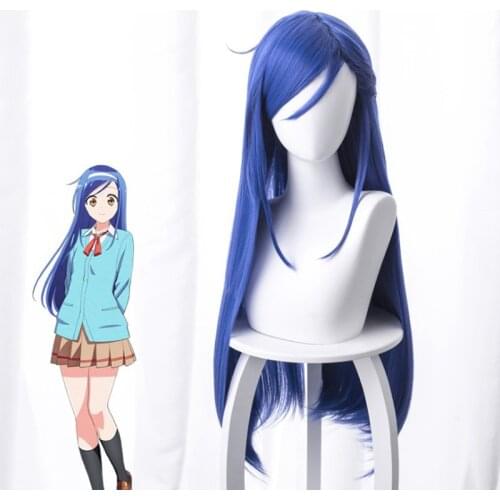Anime We Never Learn Cosplay Wigs Fumino Furuhashi Cosplay Synthetic Wig Hair Halloween Party Bokutachi wa Benkyou ga Dekinai