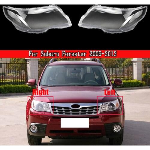 Car Headlamp Lens For Subaru Forester 2009 2010 2011 2012 Car Replacement Auto Shell Lampshade Waterproof Bright Shell Cover