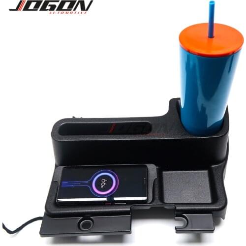 With USB Charging Wireless Charger For Toyota Land Cruiser FJ70 FJ76 FJ77 FJ78 FJ79 LC70 LC76 LC77 LC79 Armrest Storage Box Tray