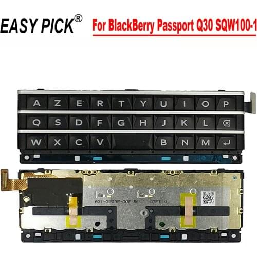For BlackBerry Passport Q30 SQW100-1 French Version Phone Keyboard Button Repair Part Phone Replacement Parts