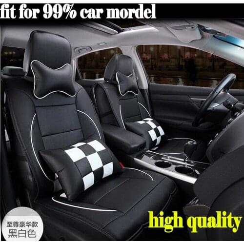 Ems hot sales Luxury Leather PU leather Car Seat Covers 5 Seat Cover For Mazda CX-5 CX-7 CX-9 Audi Q5 Q7 Interior Accessories