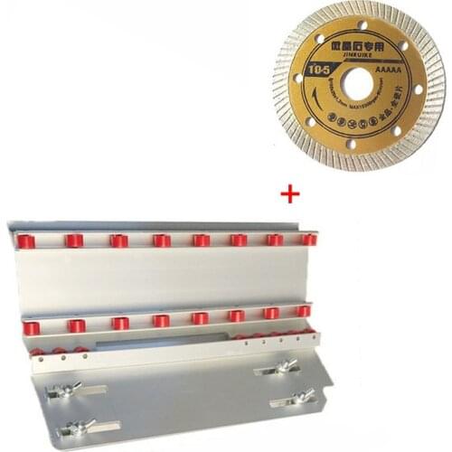 Quality Adjustable 45 Degree Chamfering Cutter Stone Cutting Machine Tile Marble Chamfering Guide Locator Construction tools