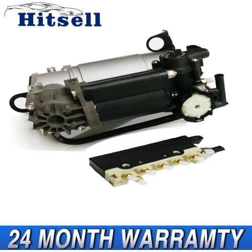 Air suspension compressor and Air pump valve block for Mercedes W220 S-Class W211 W219 AMG 2113200304 2203200104